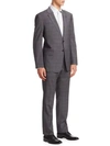 GIORGIO ARMANI Checkered Wool Suit,0400097413931