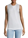 ZADIG & VOLTAIRE Then Spray Muscle Tank Top,0400097599174