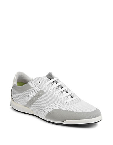boss smart casual saturn low top trainers
