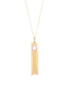 DEVON WOODHILL Pink Sapphire & Gold Pendant Necklace