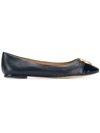 Tory Burch Chelsea Ballerinas In Blue