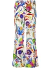 ETRO MIXED FLORAL CROPPED TROUSERS,17641451112748186