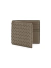 BOTTEGA VENETA Leather Woven Wallet