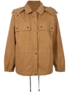 MARGARET HOWELL MARGARET HOWELL ARMY JACKET - BROWN,WHOU0063S18HPRALM12795300