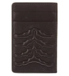 ALEXANDER MCQUEEN RIBCAGE LEATHER CARD HOLDER