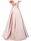 MARCHESA off-the-shoulder gown,M2185412647370