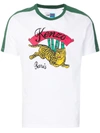 KENZO KENZO TIGER MEMENTO T-SHIRT - WHITE,F855TS0194OE12828000