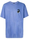 STUSSY logo patch T-shirt,190421012476343