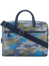 MICHAEL MICHAEL KORS Harrison camouflage-print briefcase,33S8LHRA2R12815720