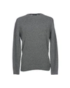 Zanone Sweaters In Grey