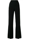 RICK OWENS HIGH-WAISTED WIDE LEG TROUSERS,RP18S8300WL12824504