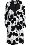 MILLY WOMAN DOUBLE-BREASTED FIL COUPÉ JACQUARD COAT OFF-WHITE,US 13331180551760303