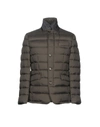 Moorer Down Jacket In Grey