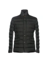 Moorer Down Jacket In Dark Green
