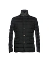 Moorer Down Jacket In Dark Blue