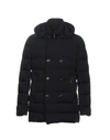 Moorer Down Jacket In Dark Blue