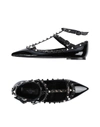 Valentino Ballet Flats In Black