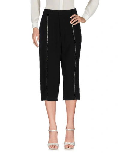 Mcq By Alexander Mcqueen Cropped Trousers & Culottes In Black