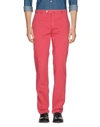 Hackett Casual Pants In Red