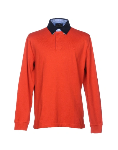 Brooks Brothers Polo Shirts In Red