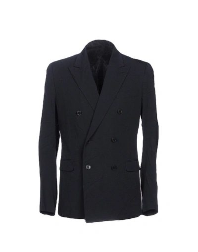 Valentino Garavani Man Blazer Midnight Blue Size 38 Virgin Wool, Viscose