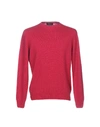 Drumohr Sweaters In Garnet