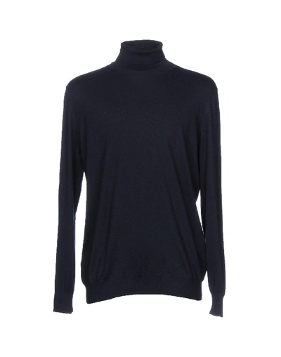 DRUMOHR DRUMOHR MAN TURTLENECK MIDNIGHT BLUE SIZE 44 CASHMERE,39848360VP 2