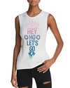DAYDREAMER HEY HO LET'S GO GRAPHIC MUSCLE TANK,T110HG319