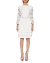 TED BAKER STEFONI TEXTURED DRESS,WH8WGDF1STEFONI95-NA