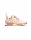 HENDER SCHEME ADIDAS NMD R1 BEIGE LEATHER SNEAKERS,NMD_R1/NATURAL