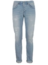 DONDUP Dondup Distressed Skinny Jeans,10554123