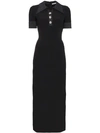 ALESSANDRA RICH button down polo shirt dress,FAB131112578508