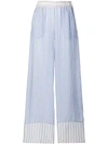 P.A.R.O.S.H. STRIPED WIDE LEG TROUSERS,RIGHID23028212808517