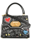 DOLCE & GABBANA WELCOME SMALL TOTE,BB6374AH19712802793