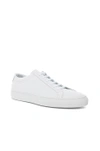 Common Projects Original Leather Achilles Low In White