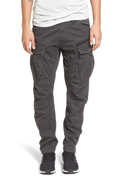 G-star Raw Rovik Tapered Fit Cargo Pants In Raven