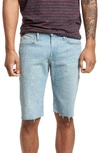 FRAME L'HOMME CUTOFF DENIM SHORTS,LMCSH165