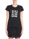 GIVENCHY 4G FLAME AND LOGO T-SHIRT,10555734