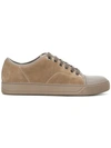 LANVIN TOE CAPPED SNEAKERS,FMSKDBB1ANAMP1612822115