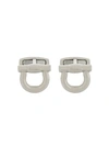 Ferragamo Gancio Cufflinks In Metallic