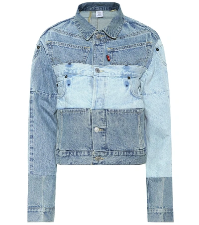 Vetements X Levi's® Cropped Jeans In Blue