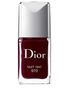 Dior Vernis Gel Shine & Long Wear Nail Lacquer - 970 Nuit 1947 In Red