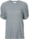 A.L.C Kati ruched sleeve T-shirt,8KTOP0014912580979