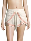 L*SPACE Ivy Tie-Front Shorts