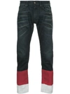 PORTS V COLOUR BLOCK JEANS,VA9TJD57FZC00412783777