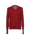 Drumohr Cashmere Blend In Maroon