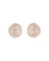 ALEXIS BITTAR BUTTON PAVE STUD EARRINGS,AB81E043