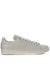 RAF SIMONS ADIDAS BY RAF SIMONS STAN SMITH LIGHT GREY LEATHER SNEAKERS,10556686