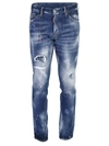 DSQUARED2 BLUE DISTRESSED JEANS,10557029