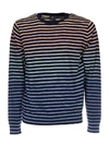 PAUL SMITH PS BY PAUL SMITH STRIPED SWEATER,10557103